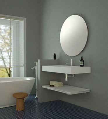 ΕΠΙΠΛΟ ΜΠΑΝΙΟΥ ΠΕΥΚΟΥ X-SOLID BASIN 2 71εκ.